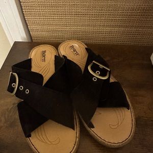 Born Suede Slides